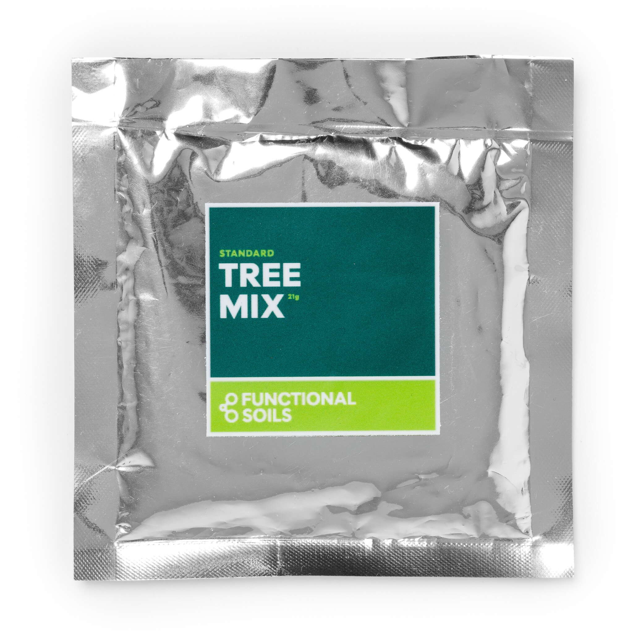 Tree Mix foil pouch, front